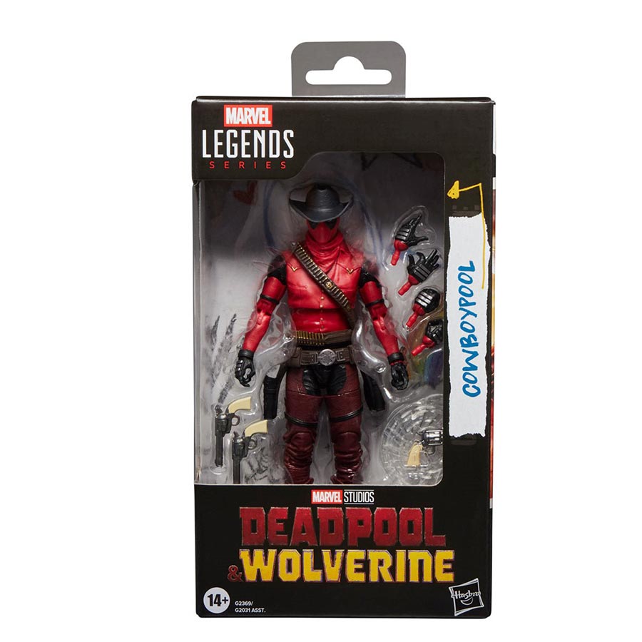 Marvel Legends Deadpool & Wolverine Cowboypool 6-Inch Action Figure