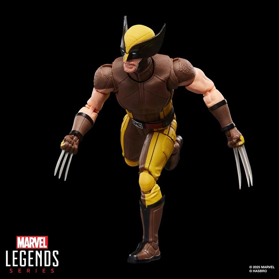Marvel Legends Deadpool & Wolverine Wolverine Brown Suit 6-Inch Action Figure