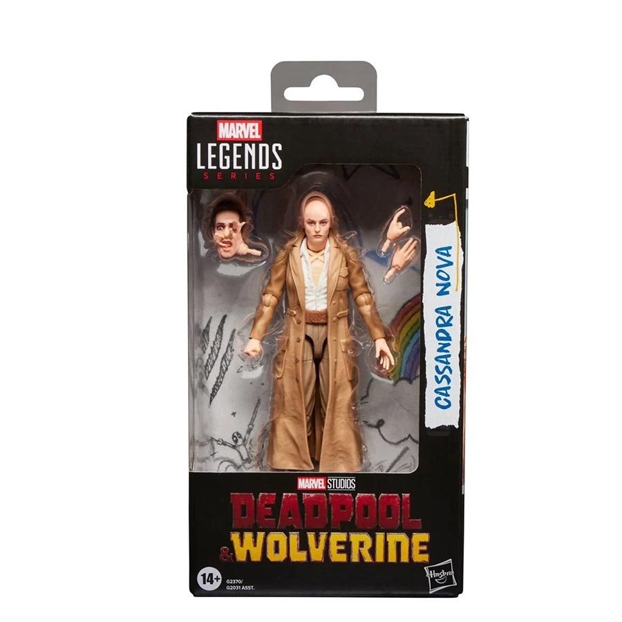 Marvel Legends Deadpool & Wolverine Cassandra Nova 6-Inch Action Figure