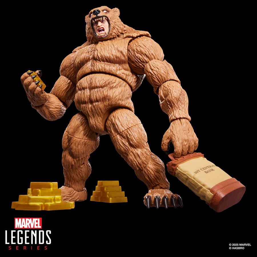 Marvel Legends Spider-Man Grizzly 6-Inch Action Figure