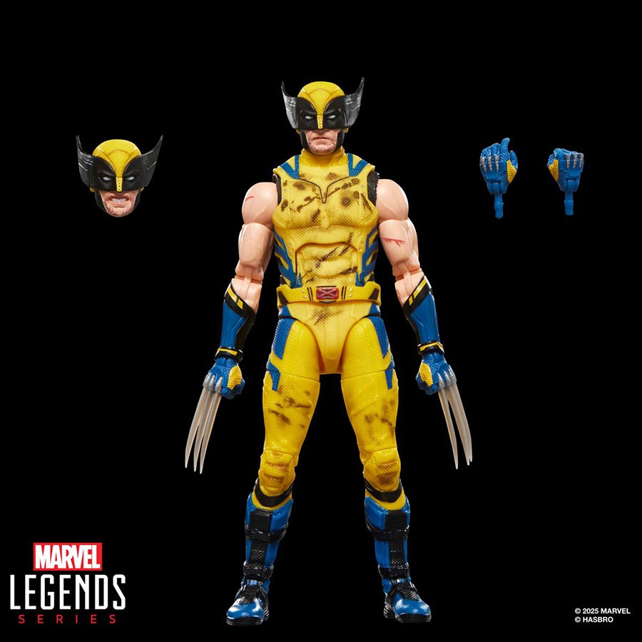 Marvel Legends Deadpool & Wolverine Wolverine Battle Damage 6-Inch Action Figure