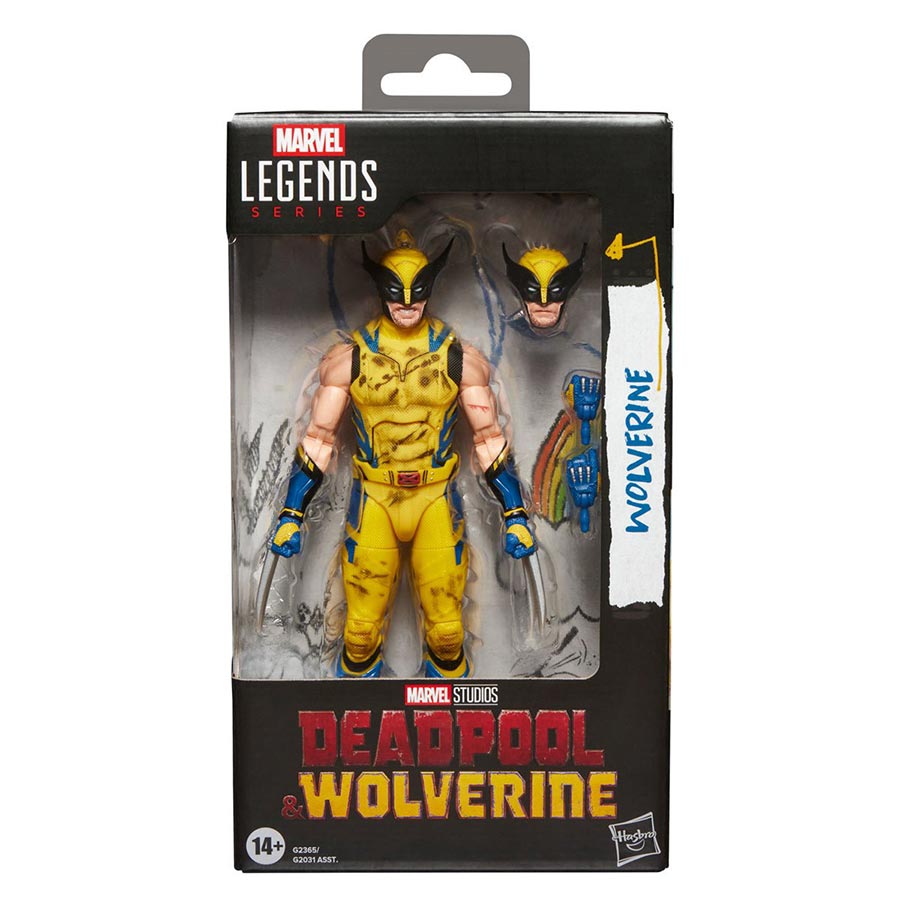 Marvel Legends Deadpool & Wolverine Wolverine Battle Damage 6-Inch Action Figure