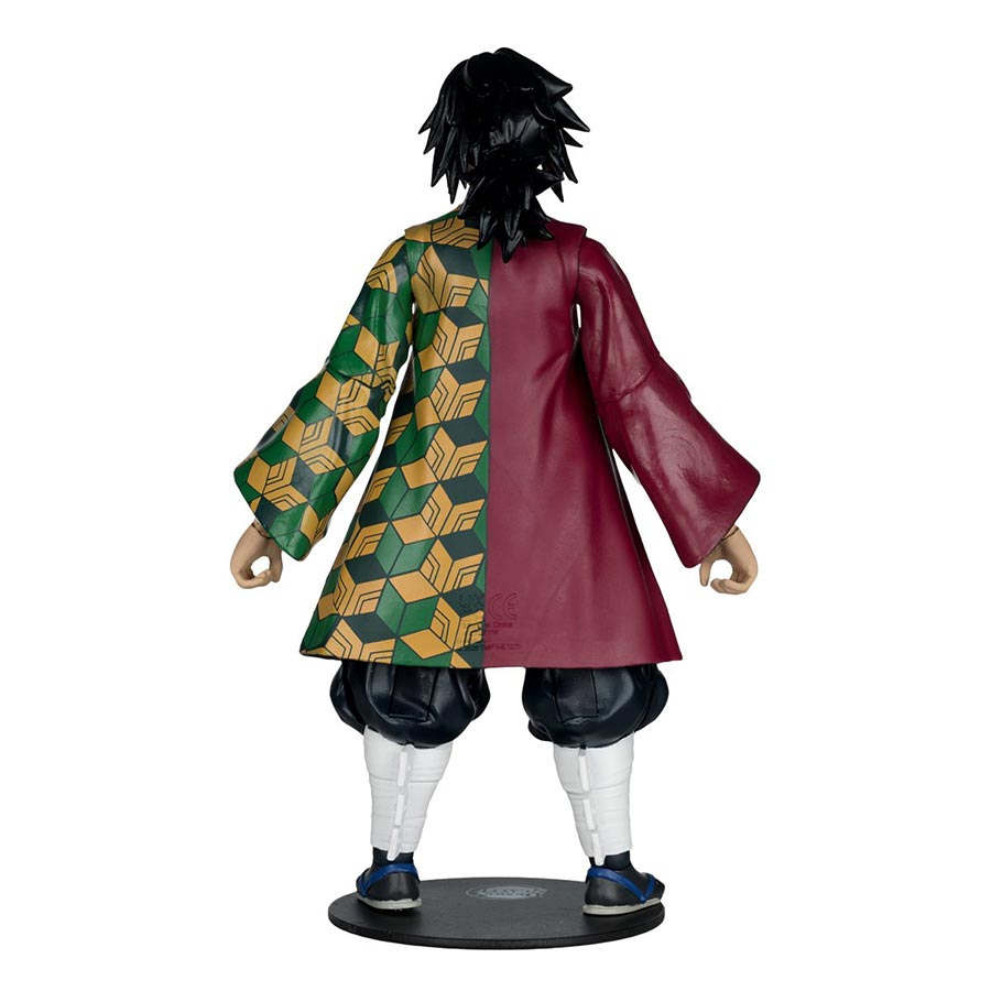 Demon Slayer Kimetsu No Yaiba Wave 8 Giyu Tomioka Expressions Variant 7-Inch Scale Action Figure