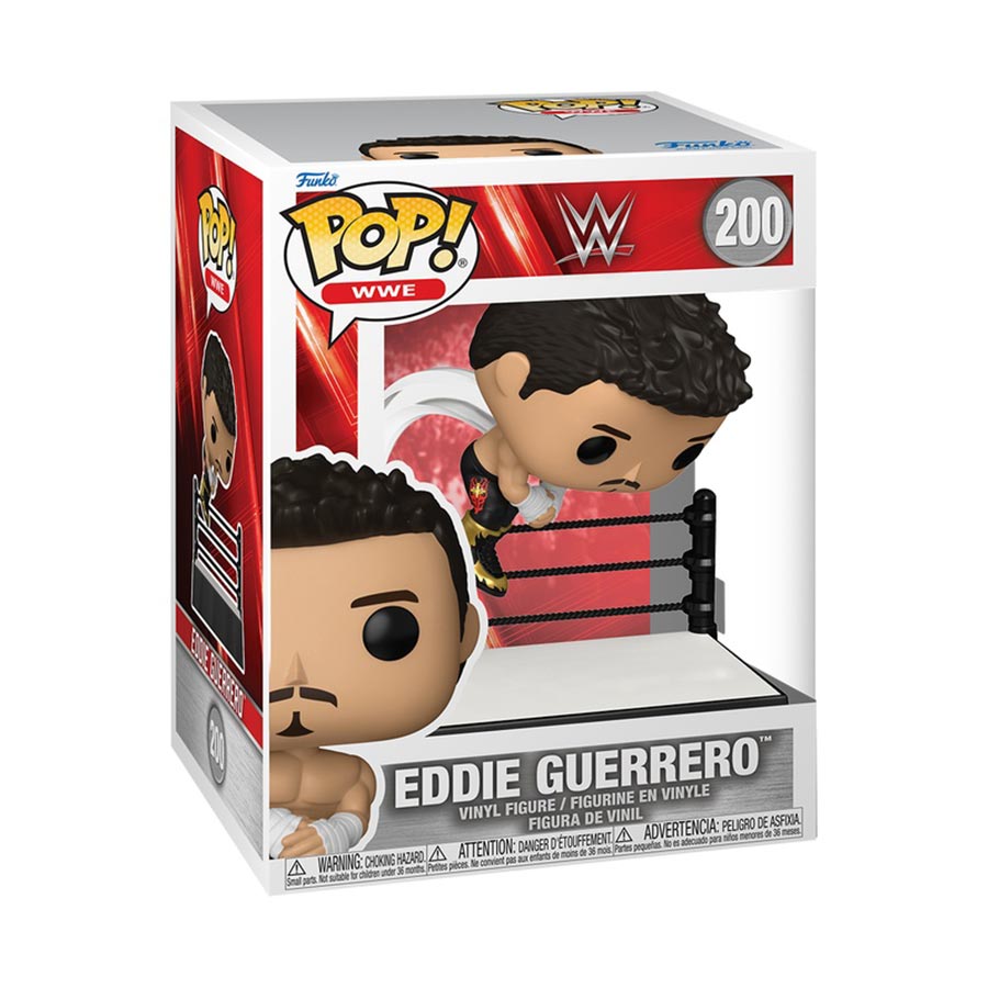 POP Deluxe WWE Eddie Guerrero Frog Splash Vinyl Figure