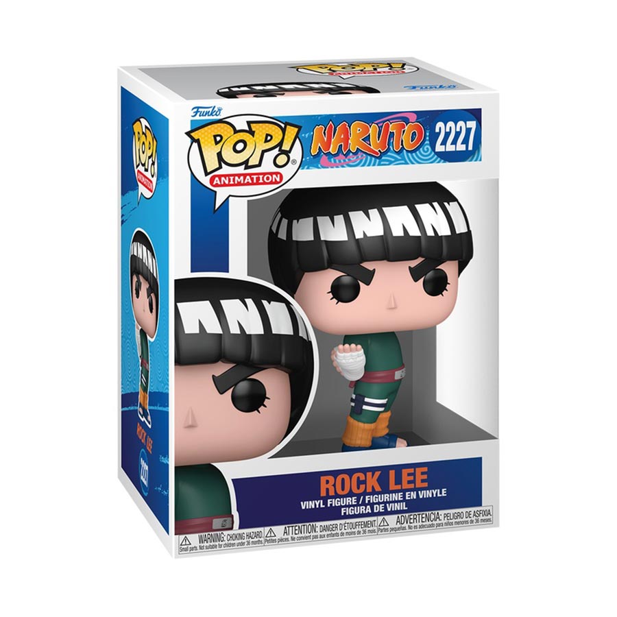 POP Animation Naruto Classic Rock Lee Vinyl Figure