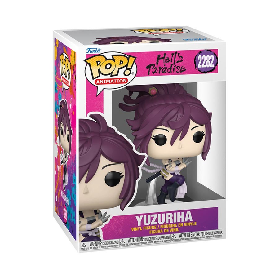 POP Animation Hells Paradise Yuzuriha Vinyl Figure