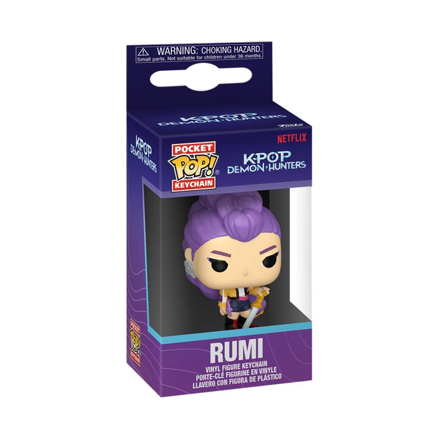 POP Keychain KPOP Demon Hunters Rumi Vinyl Figure