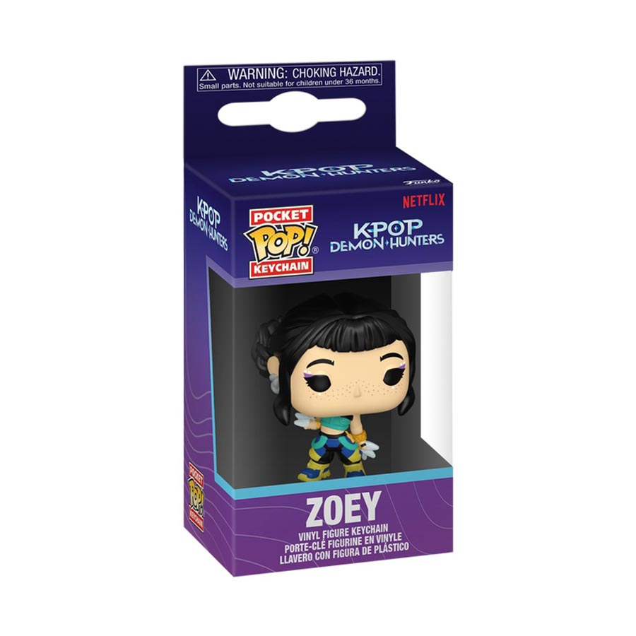 POP Keychain KPOP Demon Hunters Zoey Vinyl Figure