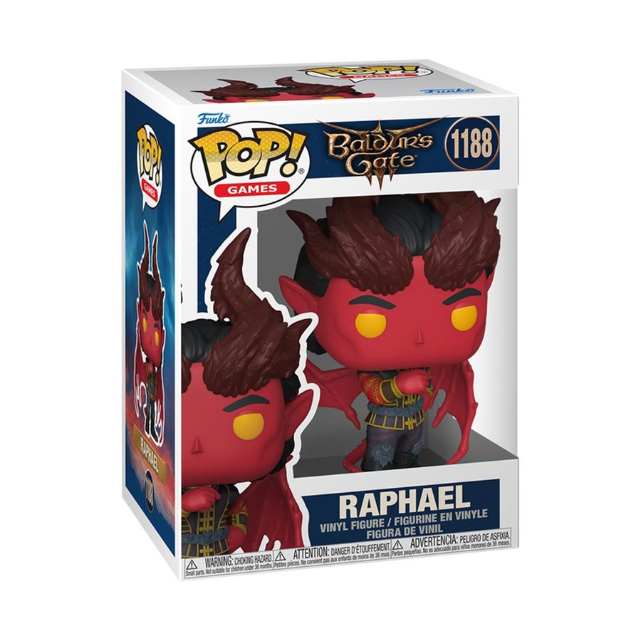 POP Games Baldurs Gate 3 Raphael Cambion Devil Vinyl Figure