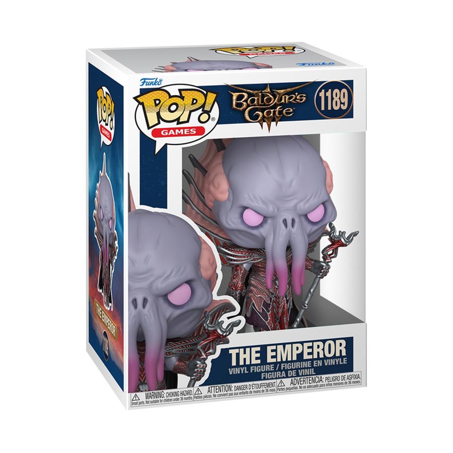 POP Games Baldurs Gate 3 The Emperor Vinyl Figure