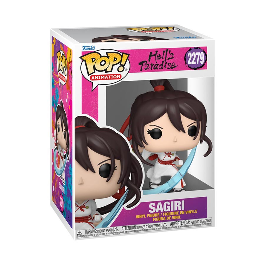 POP Animation Hells Paradise Sagiri Vinyl Figure