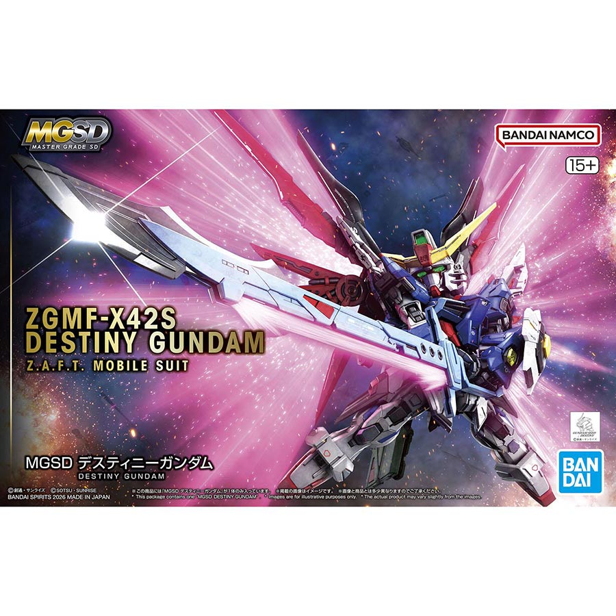 Gundam Master Grade SD - ZGMF-X42S Destiny Gundam