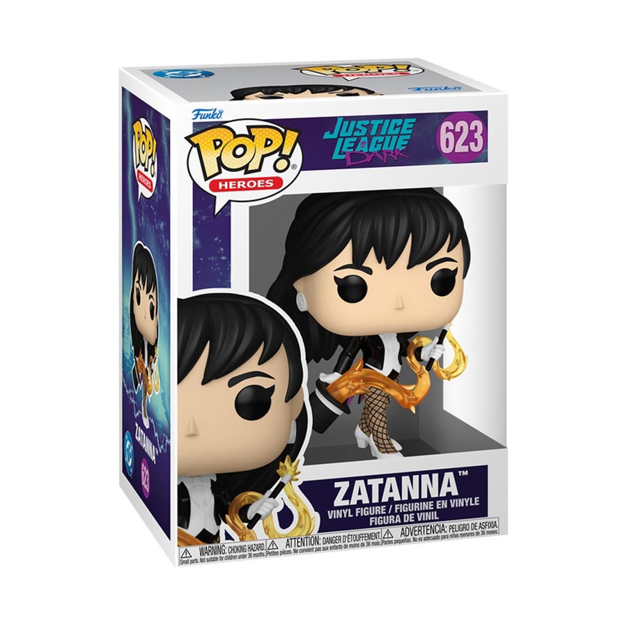 POP Heroes Justice League Dark Zatanna Vinyl Figure