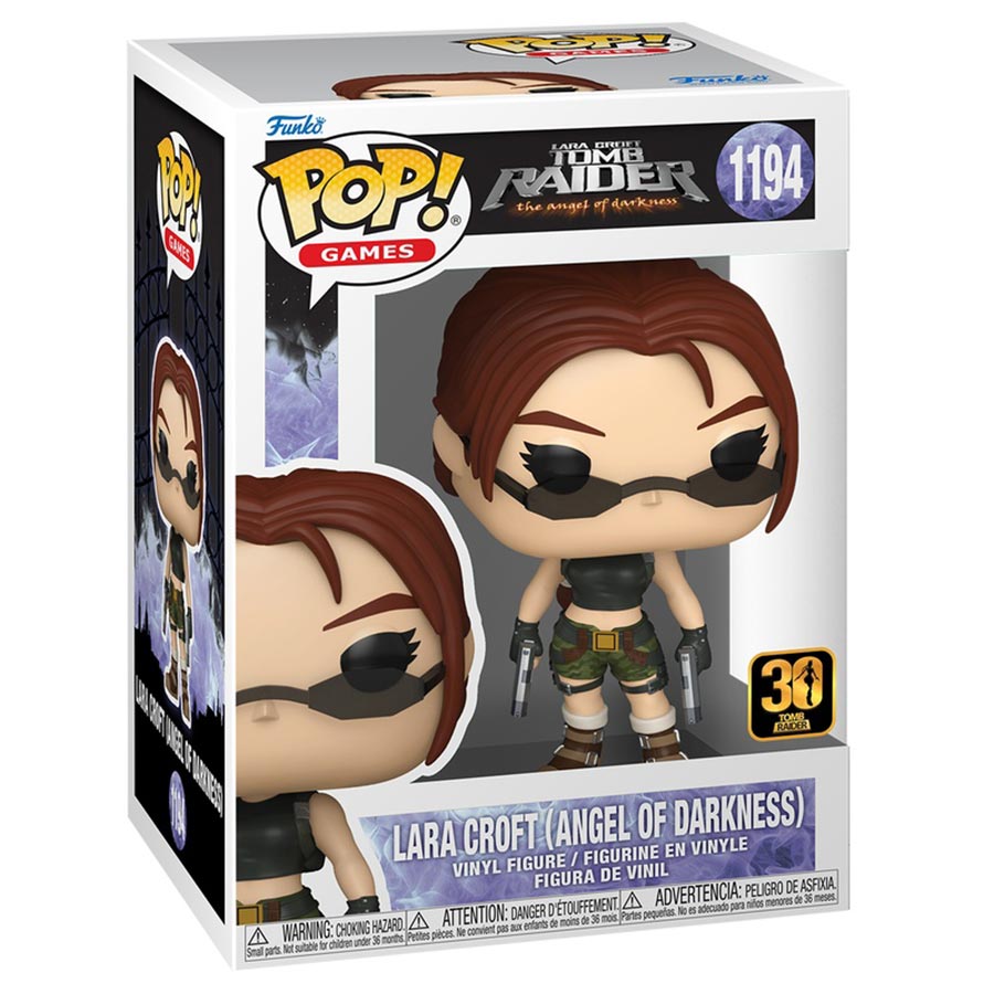 POP Games Tomb Raider Lara Croft Angel Of Darkness Vinyl Figure