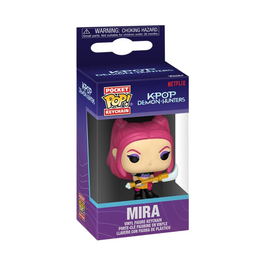 POP Keychain KPOP Demon Hunters Mira Vinyl Figure