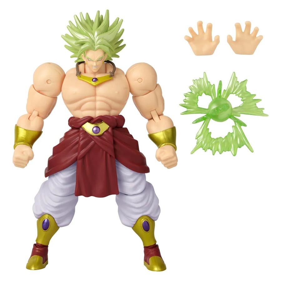 Dragon Ball Super Super Hero Dragon Stars Super Saiyan Broly vs Super Saiyan Goku Battle Damage 2-Pack Action Figure