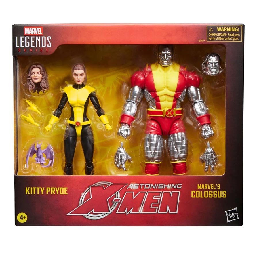 Marvel Legends X-Men Kitty Pryde And Colossus 2-Pack 6-Inch Action Figure