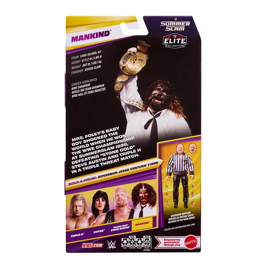 WWE Summer Slam Elite 2026 Mankind Action Figure