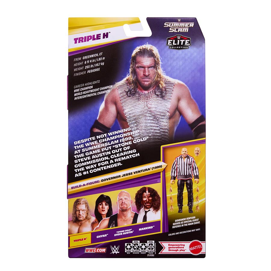 WWE Summer Slam Elite 2026 Triple H Action Figure