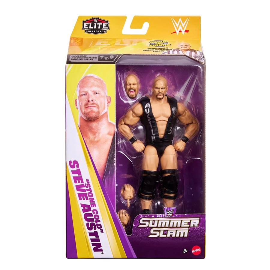 WWE Summer Slam Elite 2026 Stone Cold Steve Austin Action Figure