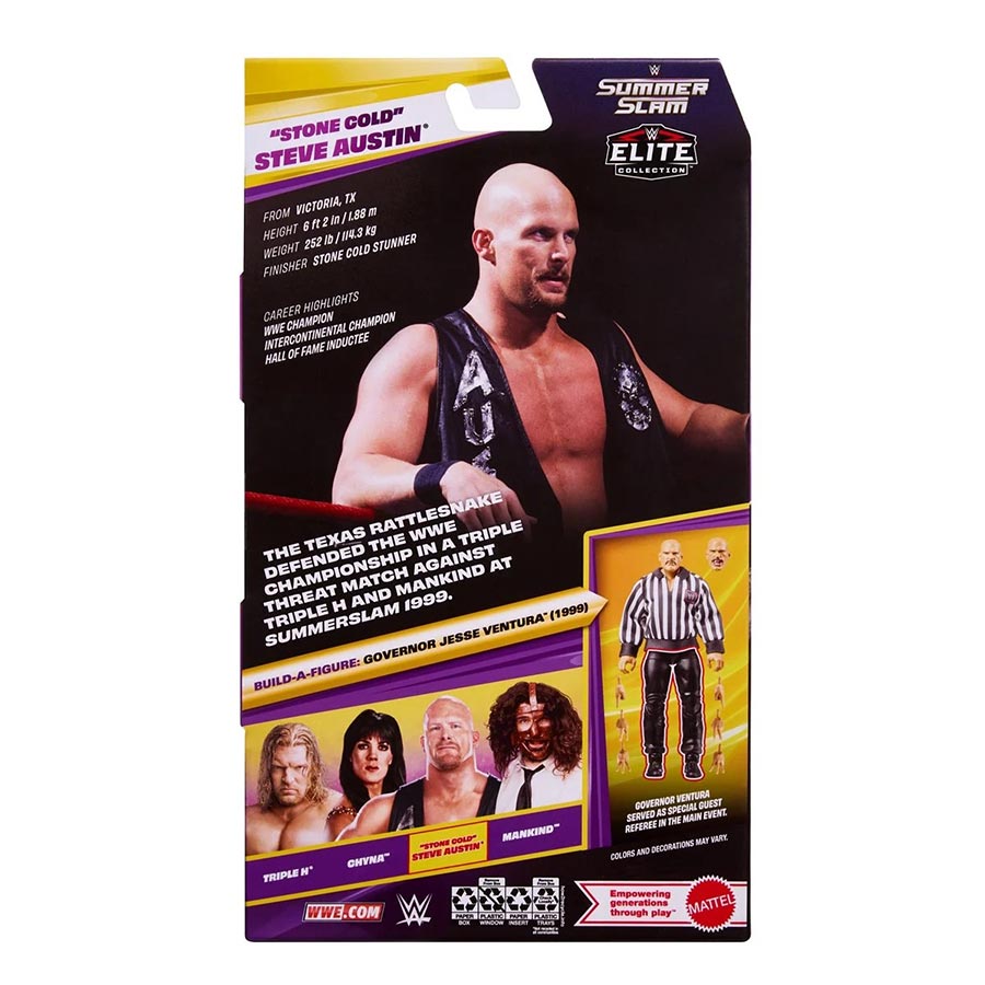 WWE Summer Slam Elite 2026 Stone Cold Steve Austin Action Figure