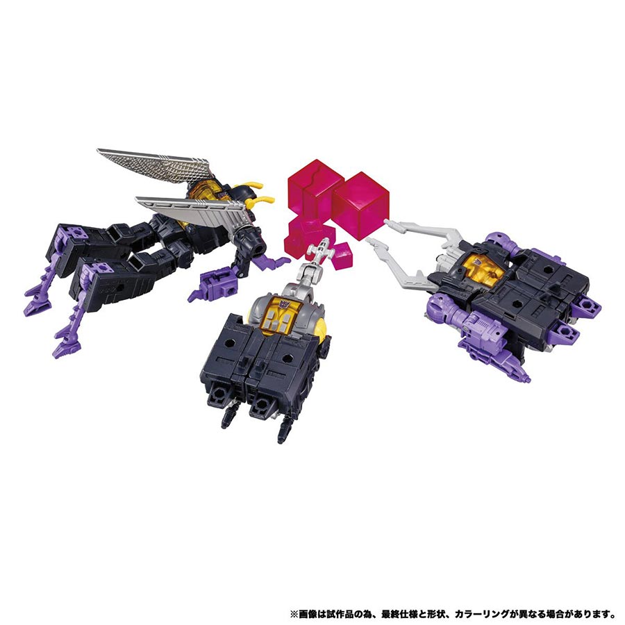 Transformers DCS-6 Decepticons Skywarp & Insecticons Set