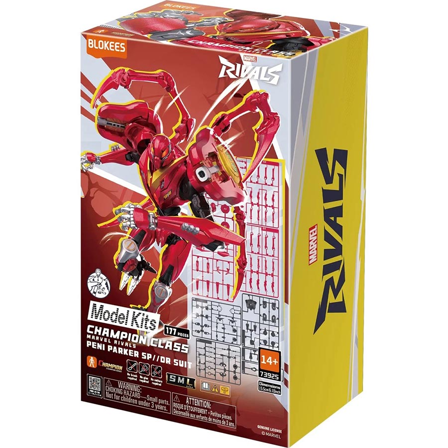 Blokees Marvel Rivals Peni Parker SP DR Suit Champion Class 09 Deluxe Model Kit