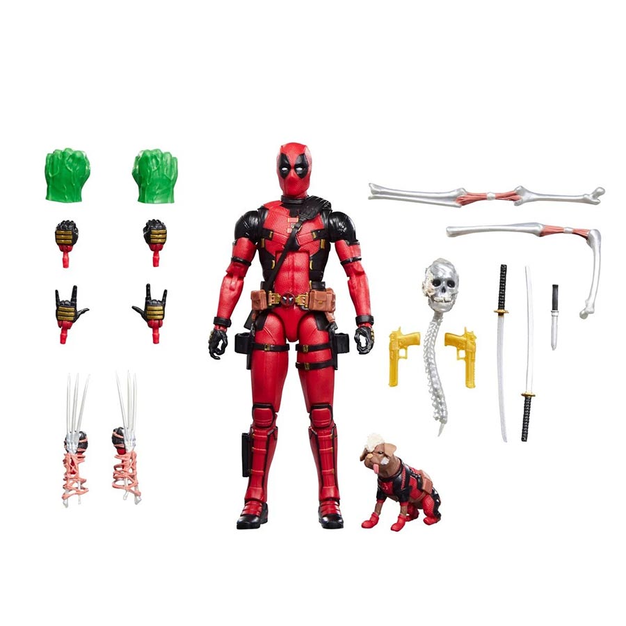 Marvel Legends Deadpool & Wolverine Deadpool & Dogpool 6-Inch Action Figure