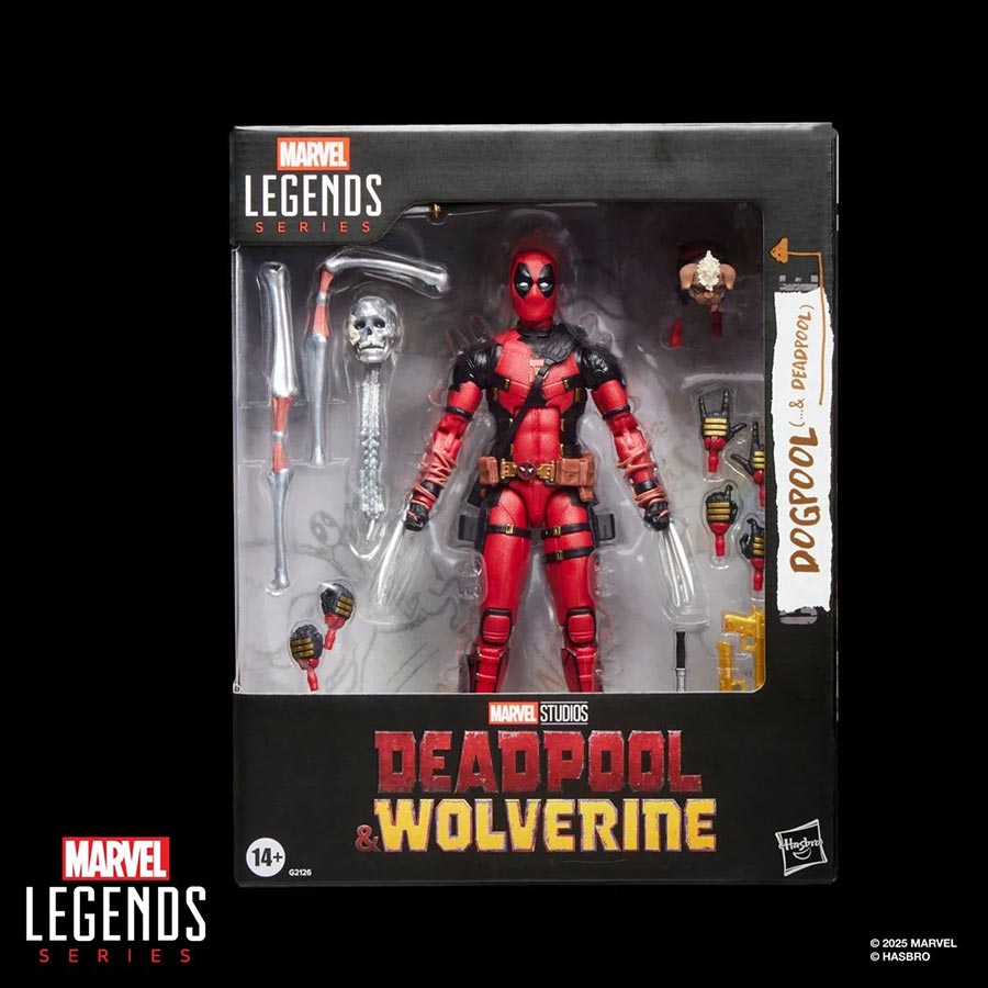 Marvel Legends Deadpool & Wolverine Deadpool & Dogpool 6-Inch Action Figure