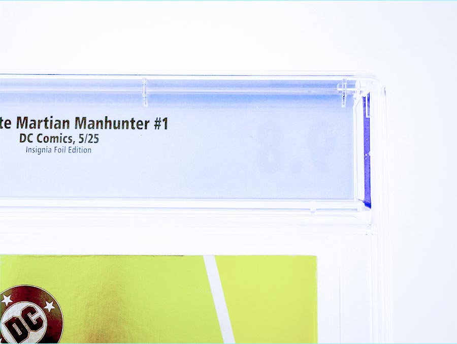 Absolute Martian Manhunter #1 Cover P CGC 9.8 Variant Logo Design Foil Cover (DC All In)