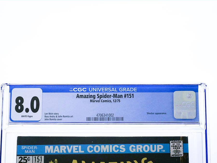 Amazing Spider-Man #151 Cover B CGC 8.0