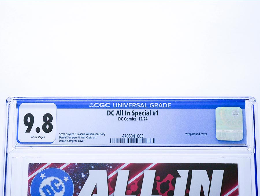 DC All In Special #1 (One Shot) Cover Q CGC 9.8 Regular Daniel Sampere Wraparound Cover