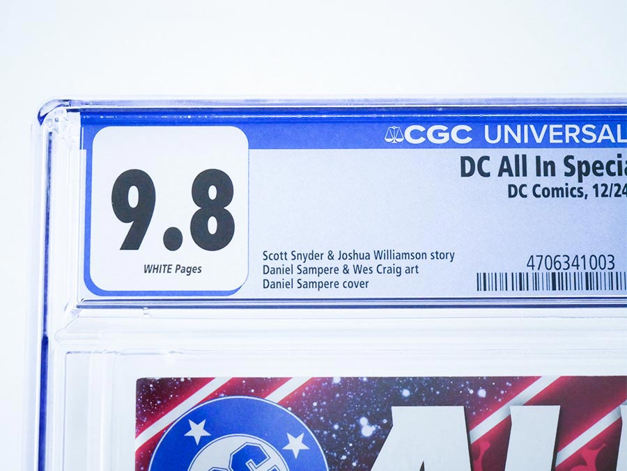 DC All In Special #1 (One Shot) Cover Q CGC 9.8 Regular Daniel Sampere Wraparound Cover