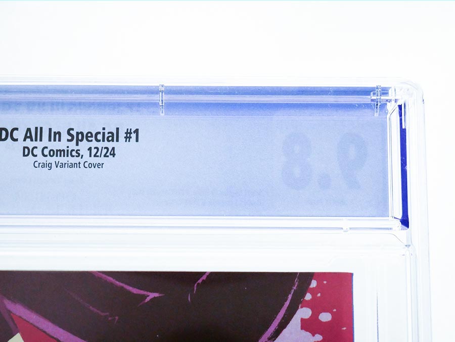 DC All In Special #1 (One Shot) Cover R CGC 9.8 Variant Wes Craig Wraparound Card Stock Cover