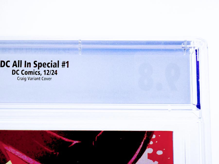 DC All In Special #1 (One Shot) Cover S CGC 9.8 Variant Wes Craig Wraparound Card Stock Cover