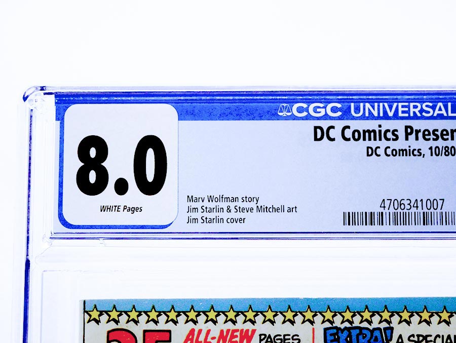 DC Comics Presents #26 Cover C CGC 8.0