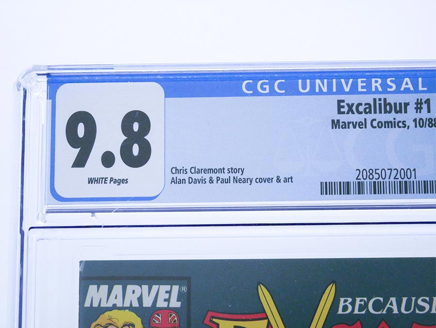 Excalibur #1 Cover B CGC 9.8