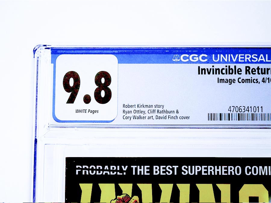 Invincible Returns #1 Cover G CGC 9.8 1st Ptg Regular David Finch Cover