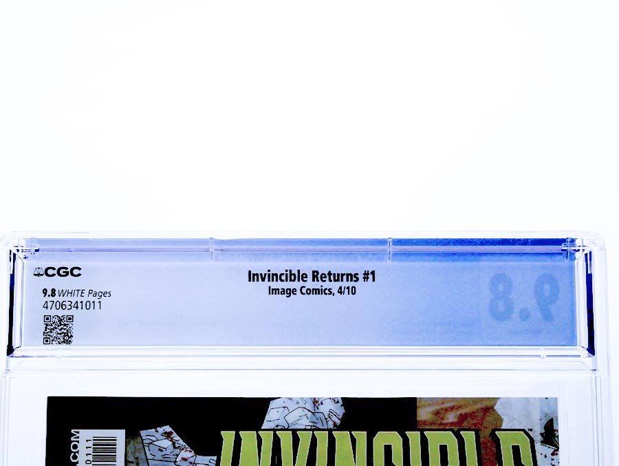 Invincible Returns #1 Cover G CGC 9.8 1st Ptg Regular David Finch Cover