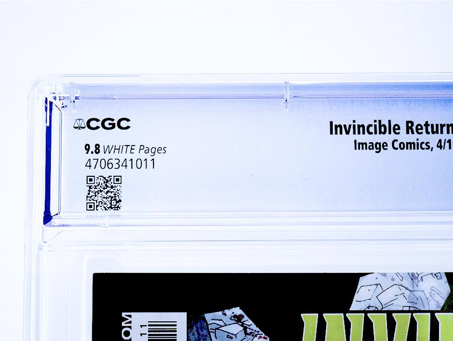 Invincible Returns #1 Cover G CGC 9.8 1st Ptg Regular David Finch Cover