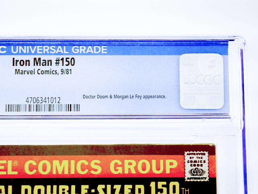 Iron Man #150 Cover C CGC 7.5
