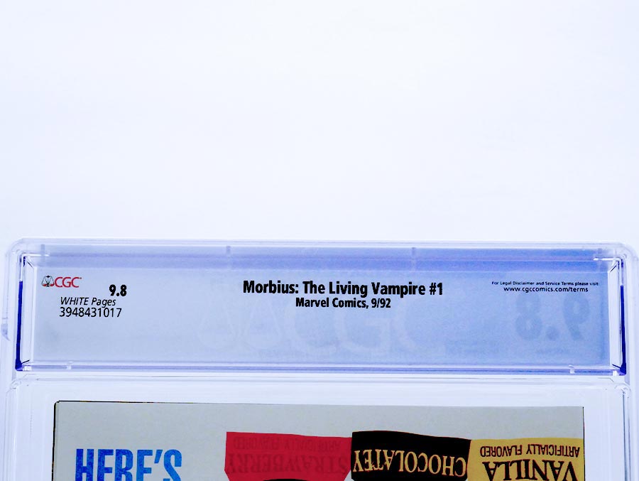 Morbius The Living Vampire #1 Cover C CGC 9.8