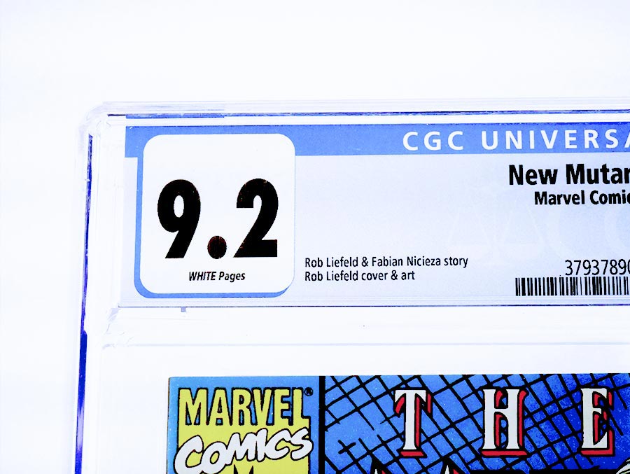 New Mutants #98 Cover J CGC 9.2