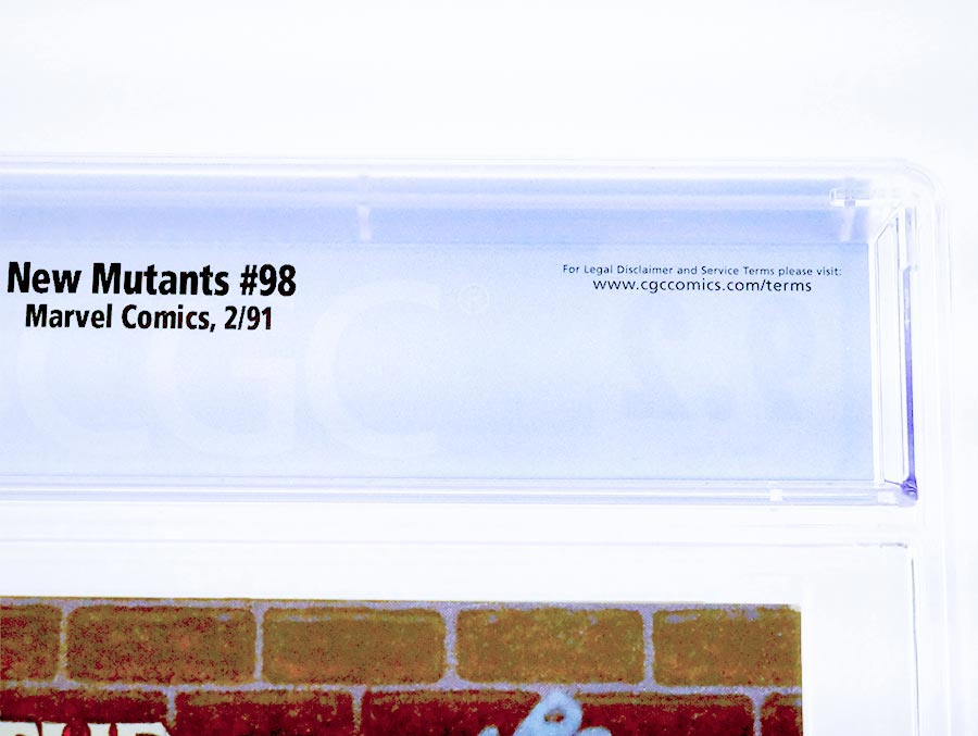 New Mutants #98 Cover J CGC 9.2