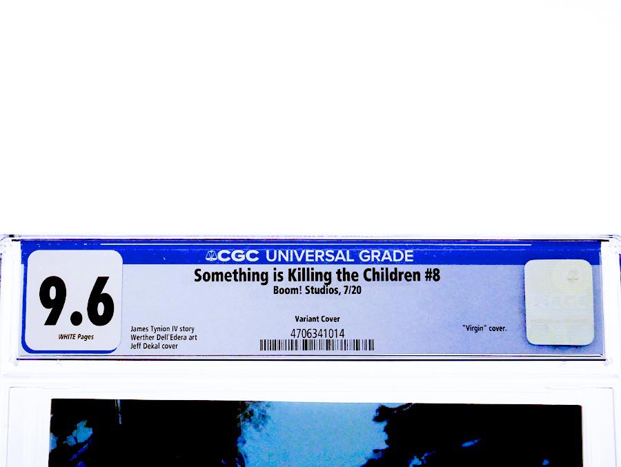 Something Is Killing The Children #8 Cover D CGC 9.6 Incentive Jeff Dekal Variant Cover