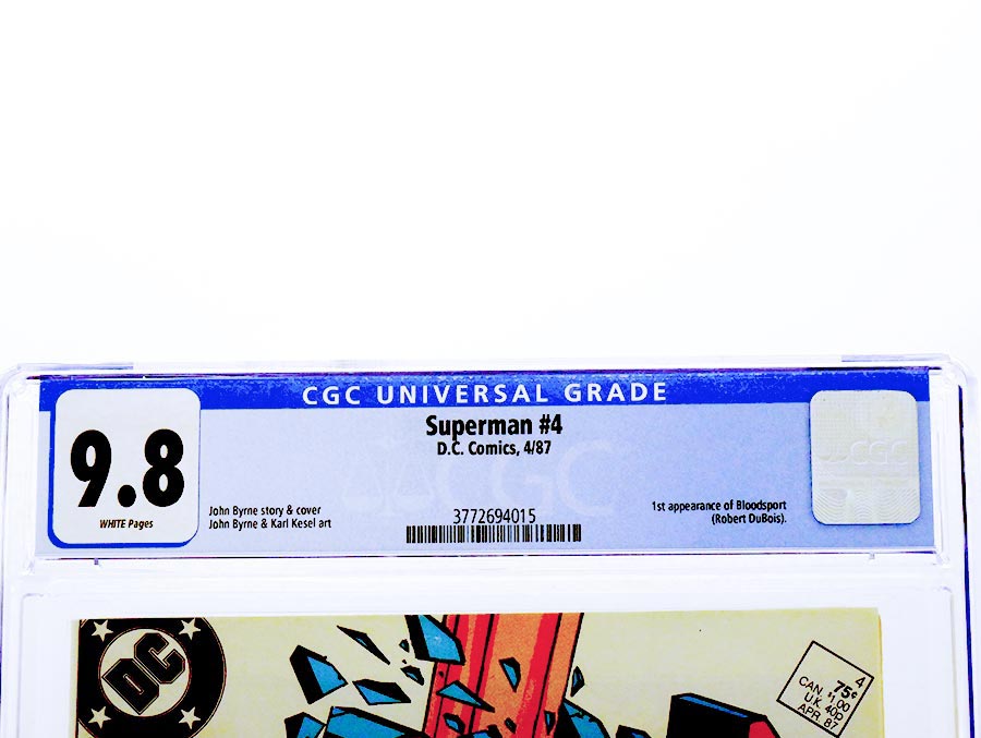 Superman Vol 2 #4 Cover B CGC 9.8