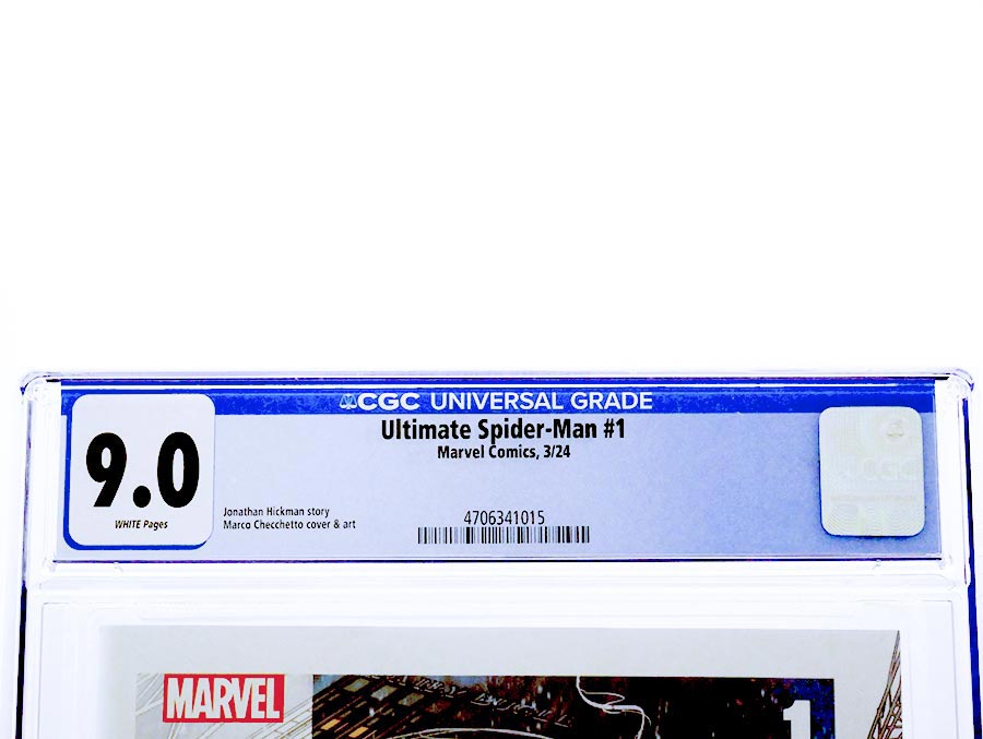 Ultimate Spider-Man Vol 2 #1 Cover Z-F CGC 9.0 Regular Marco Checchetto Cover 