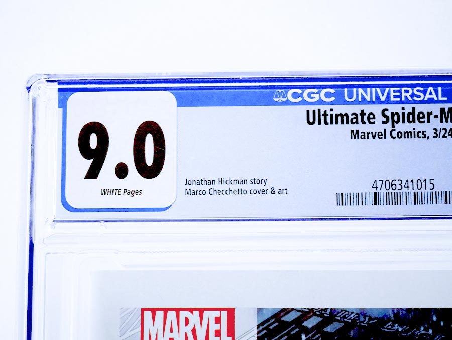 Ultimate Spider-Man Vol 2 #1 Cover Z-F CGC 9.0 Regular Marco Checchetto Cover 