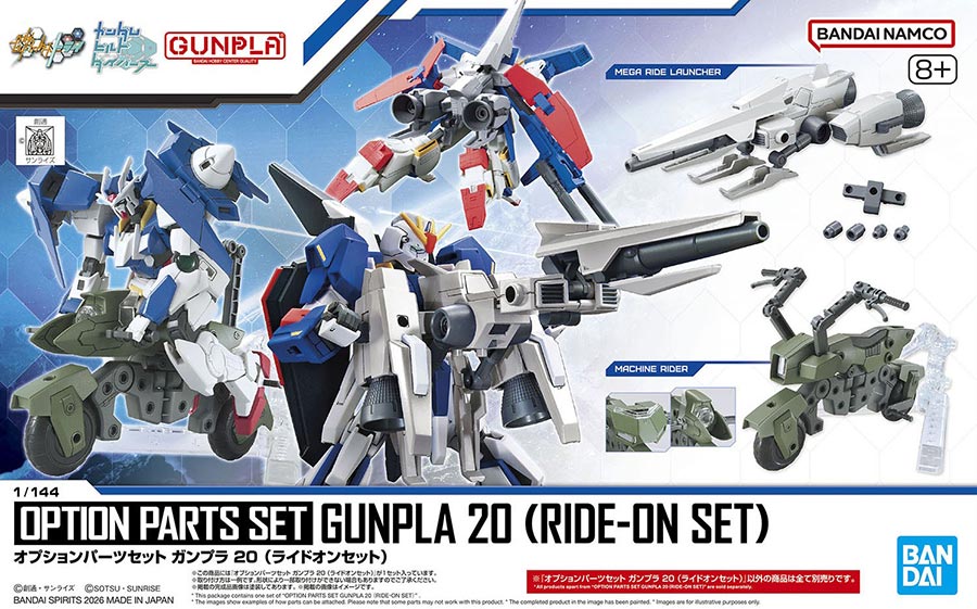 Option Parts Set Gunpla Kit #20 - Ride On Set