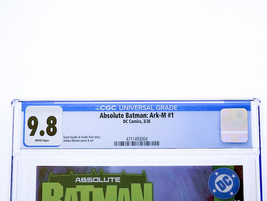 Absolute Batman Ark-M Special #1 (One Shot) Cover L Regular Joshua Hixson Cover CGC 9.8 (DC All In)
